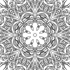 Naklejka na meble Vector seamless pattern in mandala style