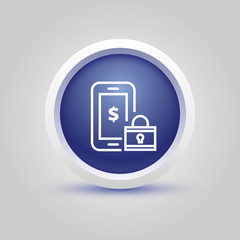 mobile banking icon