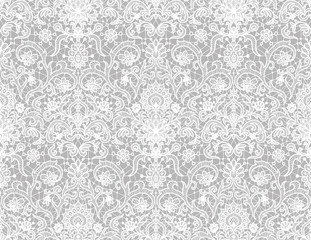 Seamless white lace