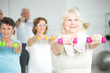 © Photographee.eu - Group exercise for seniors