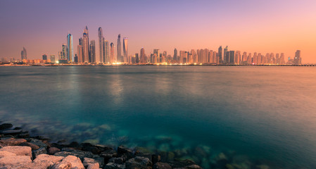 Canvas Print - Modern city skyline