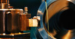 © NDABCREATIVITY - Finishing metal working on high precision grinding machine in workshop
