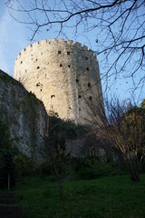 Wall Mural - Tower of Rumeli Fortress and castle wall