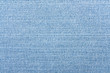 Light blue jeans texture. Denim fabric background.