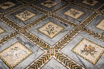 Poster - Church of visitation floor - pattern