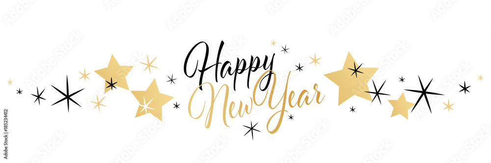 Vector de Stock Happy New year | Adobe Stock