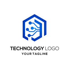 Technology Logo Stock Images