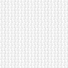 Poster - White Geometric Shape abstract seamless pattern. Decorative texture background. Vector illustration
