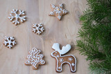 Fototapeta Na drzwi - Christmas gingerbread