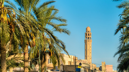 Buildings in the medina of Tozeur, Tunisia