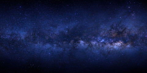 Wall Mural - milky way galaxy with stars and space dust in the universe