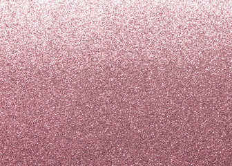 Poster - Rose gold pink glitter texture background shiny metallic wrapping paper in purple color with reflective metal surface for Valentine’s day holiday decoration wallpaper backdrop design element  