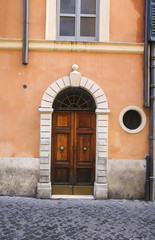 Wall Mural - Old italian vintage door