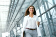 © puhhha - Beautiful Woman Going To Work With Coffee