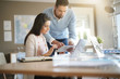 © goodluz - Business people working together in office