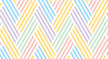 Wall Mural - seamless striped pattern. the yellow and blue summer pattern with stripes. motif for surface design,