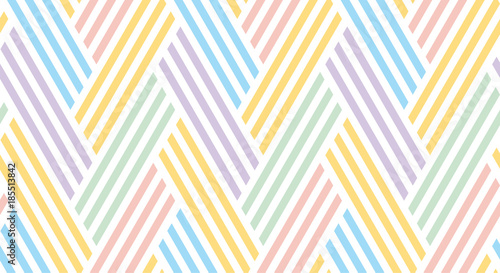 Seamless striped pattern. T...