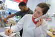 © auremar - Female chef taking telephone order