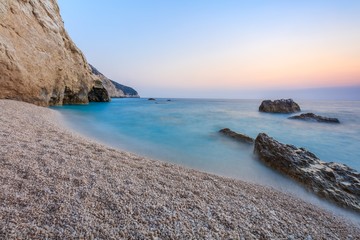 Wall Mural - Porto Katsiki beach in Lefkada island, Greece