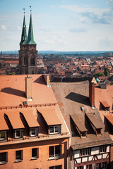 Wall Mural - Nuremberg is the second-largest city in Bavaria