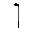golf club stick equipment sport object icon vector illustration