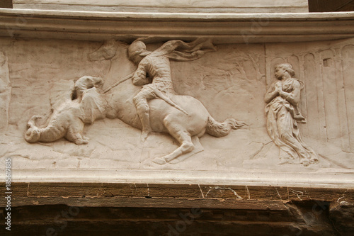 Fotografía saint george and the dragon