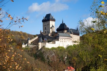 Wall Mural - Royal castle Karlstejn in the Central Bohemia, Czech republic