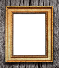 Sticker - vintage picture frame