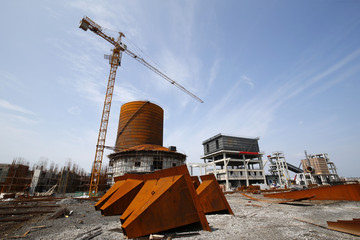 Wall Mural - Construction site, is under construction