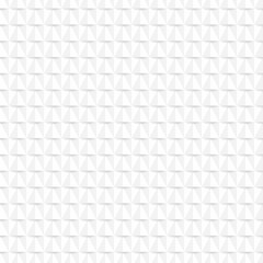 Leinwandbilder - White Geometric Shape abstract seamless pattern background.