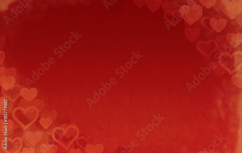 ハートのバレンタイン背景素材 Stock イラスト Adobe Stock