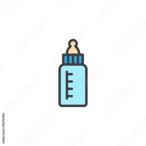 pacifier filled with milk