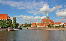 Paseo Del Río Oder, Wroclaw, Polonia