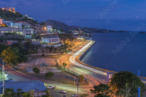 Cuadros en Lienzo Evening Ela Beach Road Port Moresby