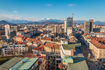 Wall Mural - Nice view of Ljubljana Slovenia