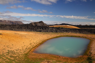 KRAFLA, ICELAND, Krafla Lava Fields