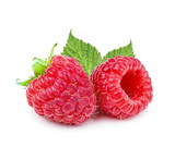 Fototapeta  - Raspberry isolated on white background.