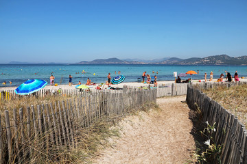 French Riviera beach - Hyères - Almanarre