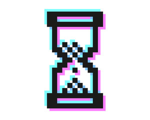 Canvas Print - cursor hourglass pointer mouse internet web network image vector