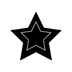 Sticker - Star shape symbol icon vector illustration graphic design