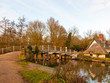 © Callum - famous wooden bridge flatford mill suffolk river no people cottage