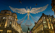 Christmas Lights Display on Regent Street, London