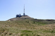 Antenna on a volcano mountain in France