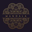 Mandala flower beautiful vector vintage 

decorative element oriental illustration