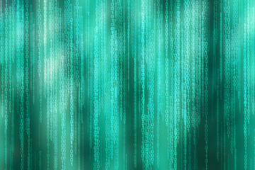 Wall Mural - Binary code background 