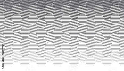 Concept geometry pattern with line. geometric degrade gradient motif for head...