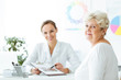 © Photographee.eu - Smiling diabetes and professional nutritionist