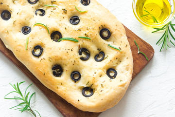 Wall Mural - Italian Focaccia flatbread