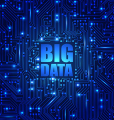 Poster - Concept of Electrical Circuit with Big Data - 4V Visualization. Mining Database System Design