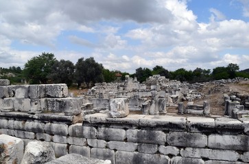 The ruins of the ancient city  Stratonikeia